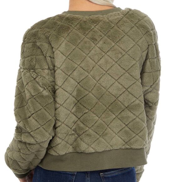 Chance or Fate Diamond Fur Crew Womens Sweatshirt XL NEW - Picture 3 of 8